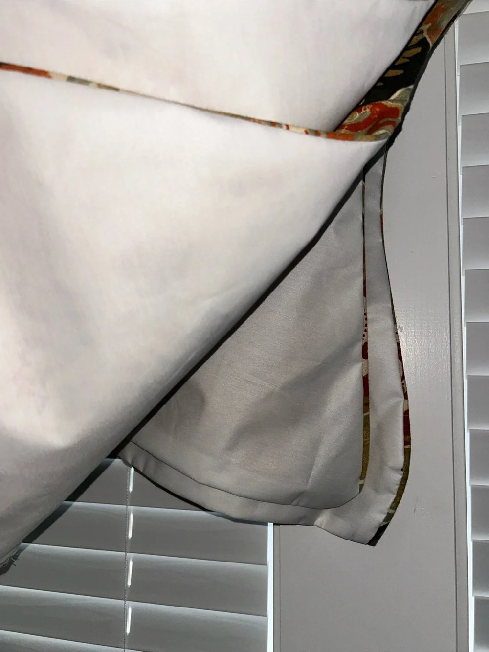 Retro Paisley Valance Pair - Multi-Color Home Window Decor Set of 2 NWOT